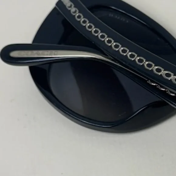 Coach Gold and Black Sunglasses - Picture 5 of 5